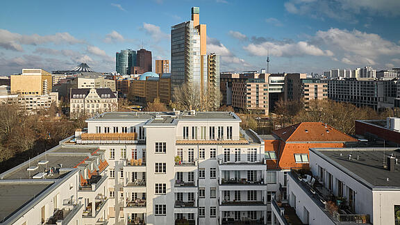 Blick auf Potsdamer Platz