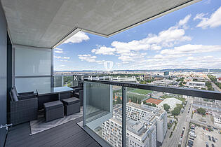 Loggia mit Balkon